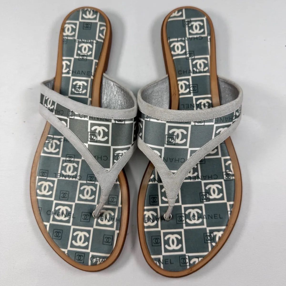 CHANEL シャネル ココマーク フラットサンダル?