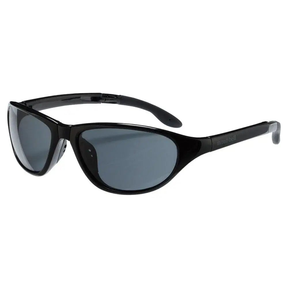 モンベル トレッキング サングラス ブラック グレー