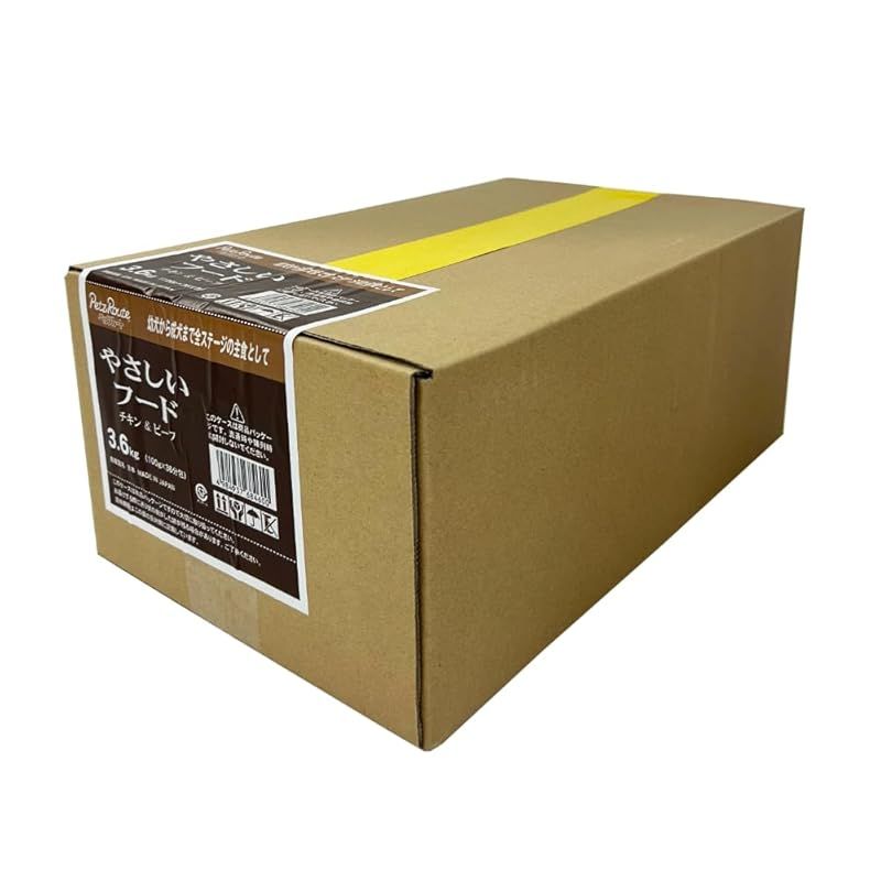 ペッツルート やさしいフード チキン＆ビーフ 3.6kg 100g×36袋