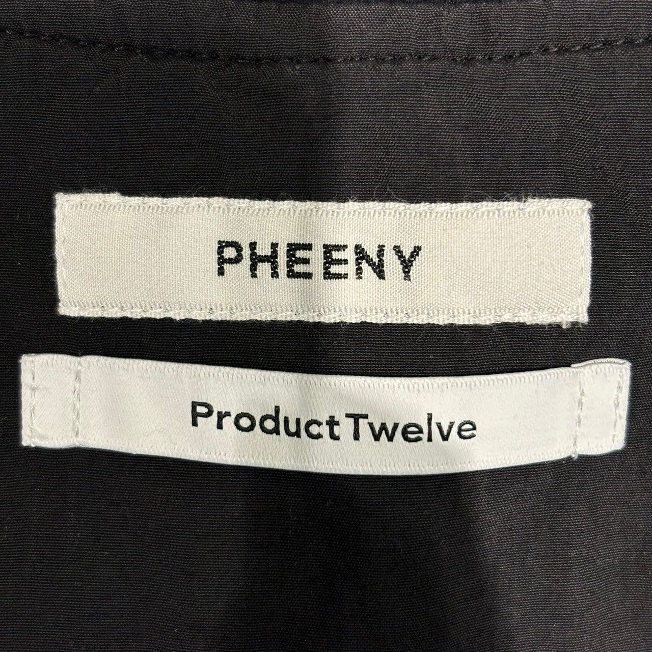 PHEENY×× product Twelve PA22-PR02 Polartec fleece cocoon vest メンズ ブラック 2 -  メルカリ