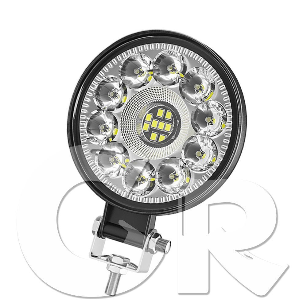 21W LED 作業灯 ワークライト ホワイト 6500K 12V/24V トラック UTV ATV ボート 建築機械 道路照明 工事現場 多用途 汎用 8個