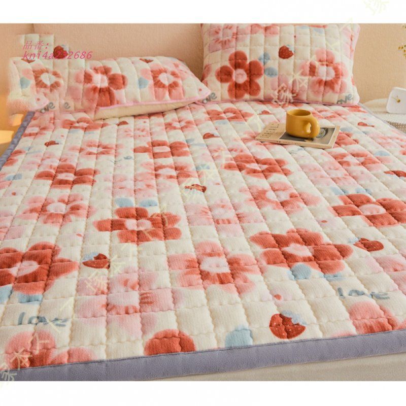 ベッドシーツ フランネル シングル ダブル 敷パッド 冬 毛布 敷き毛布 なめらか あったか マイクロファイバ 敷きパッド ふわふわ 冬用 パッドシーツ 洗える kni4a232686