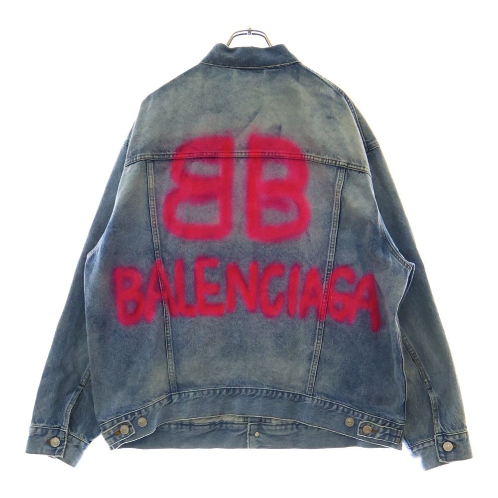 BALENCIAGA (バレンシアガ) 21AW バックBBロゴ スプレーペイント