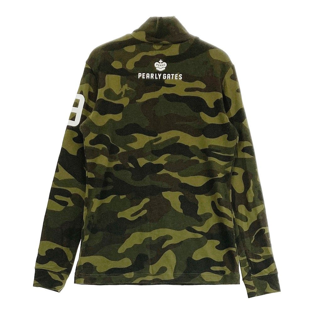 パーリーゲイツ カモフラ 長袖シャツ サイズ0