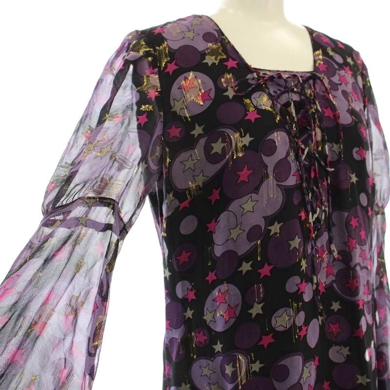 アナスイ ANNA SUI シルクチュニック 54-01-5513 シアー