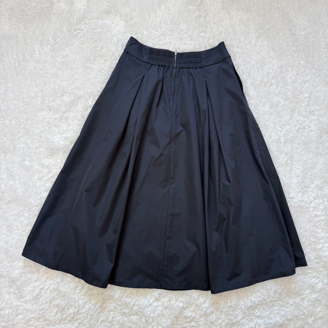 SOEJU ソージュ リモンタタックスカート L ネイビー ロング 撥水