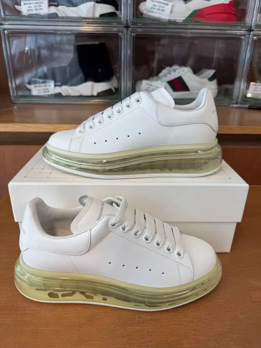 37 240 alexander mcqueen アレキサンダーマックイーン オーバーソール スニーカーズ
