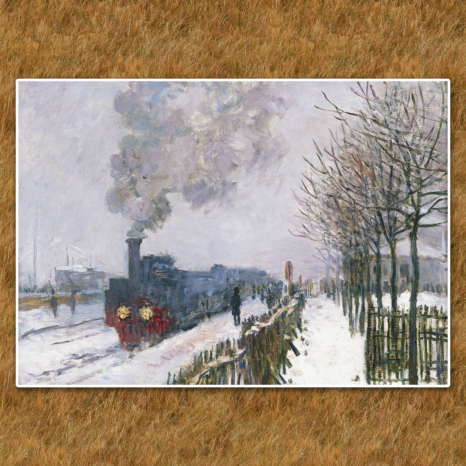 モネ　絵画　複製画 モネ『睡蓮』複製画 【額入り】 絵画 〜ART❖MUSEUM〜 通販