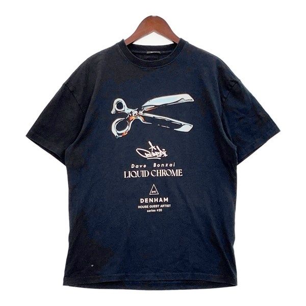 DENHAM CHROME BOX Tシャツ カットソー 半袖 プリント ハサミ DENHAM CHROME BOX Tシャツ カットソー 半袖 プリント ハサミ