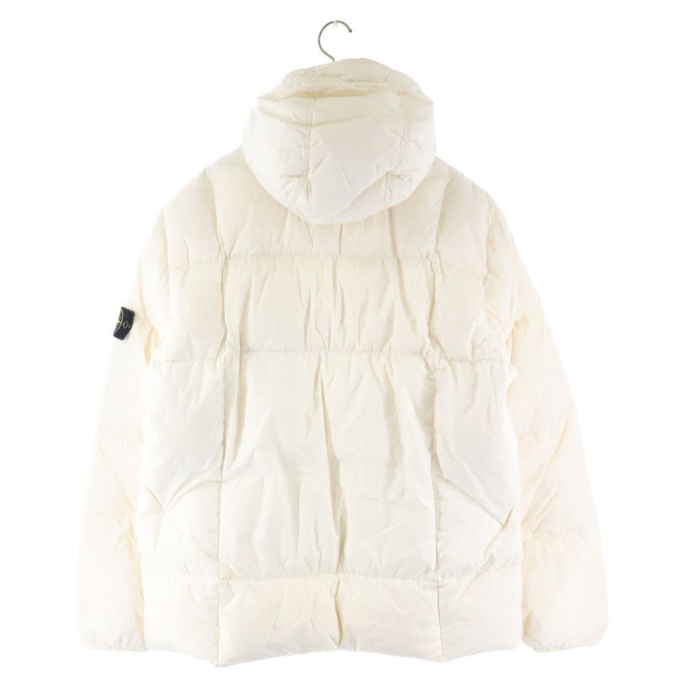 STONE ISLAND (ストーンアイランド) 19AW GARMENT DYED CRINKLE REPS NY DOWN JACKET  ロゴパッチ付ガーメントダイダウンジャケット ホワイト 711540223 - メルカリ