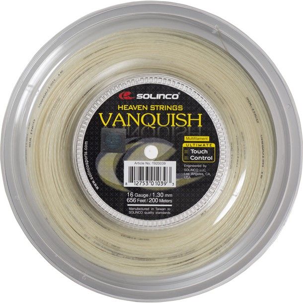 キモニー kimony SOLINCOバンキッシュ 200Mリール テニス硬式 ガット (ksc782r) キモニー kimony SOLINCOバンキッシュ 200Mリール テニス硬式 ガット