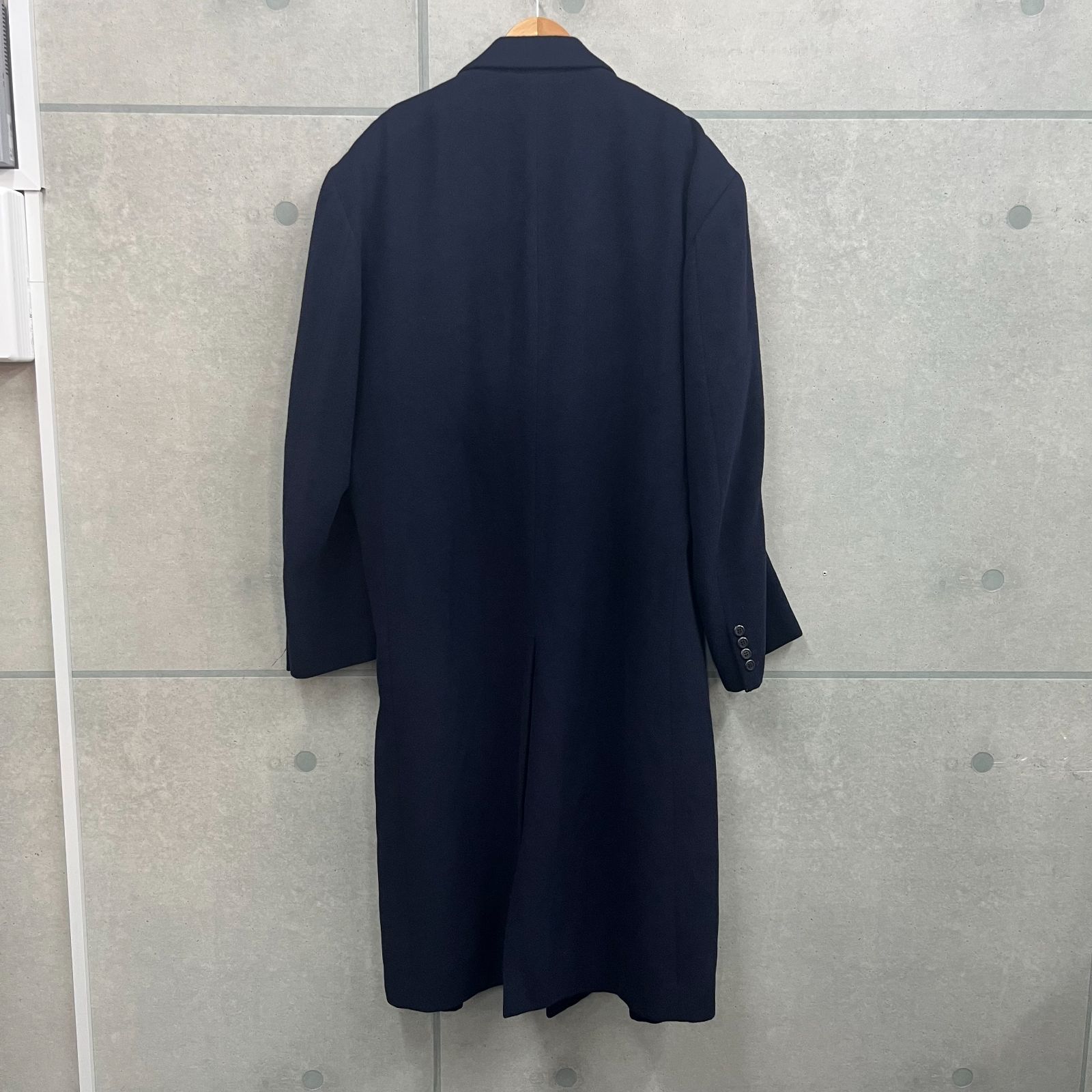 MOSCHINO ネイビー チェスターコート 美品 アンゴラ100％ MOSCHINO