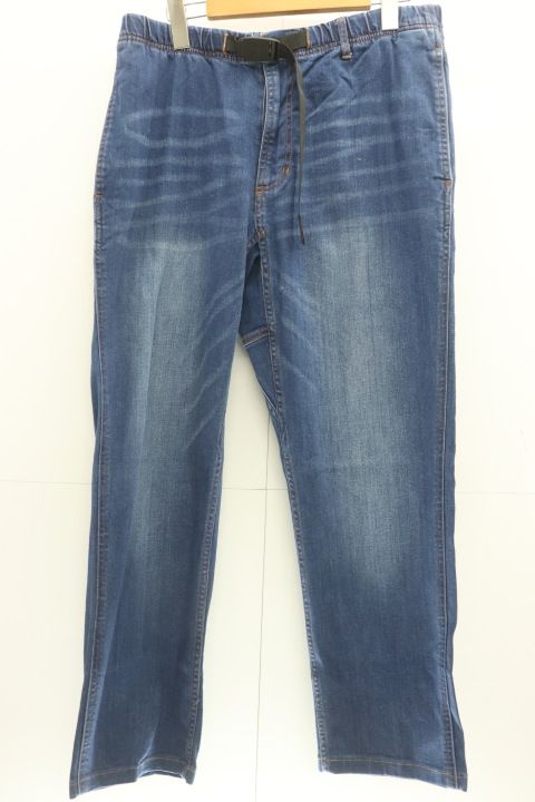 【中古】 GRAMICCI メンズイージーパンツ L DENIM NN-PANTS GRAMICCI L 青 ブルー