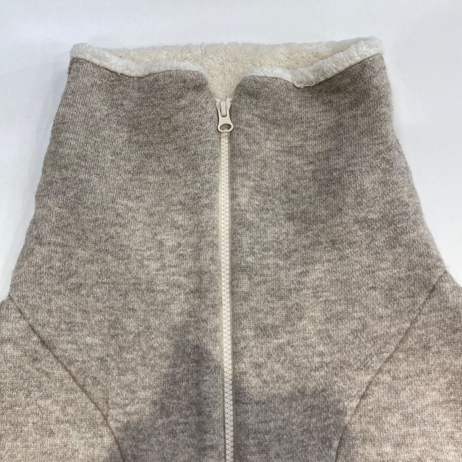 PRISTINE プリスティン ヤクコットン裏毛ジップアップジャケット W