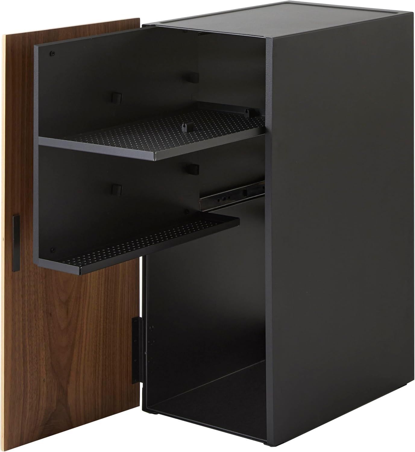 tower ゲーム機 収納ラック 山崎実業 黒 完成品 MARWIL-DEMENAGEMENTS_CH