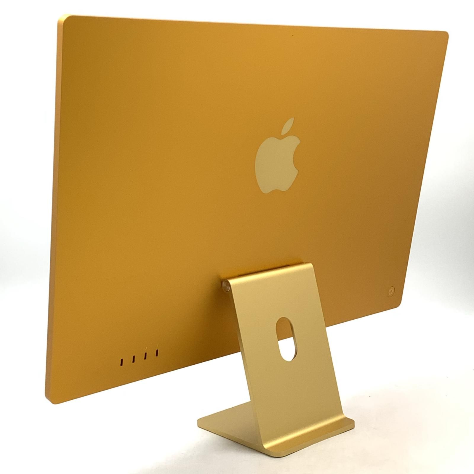 全額返金保証 最速発送 Apple iMac 2021 24インチ M1 8コア 16GB SSD 1TB イエロー 動作 済