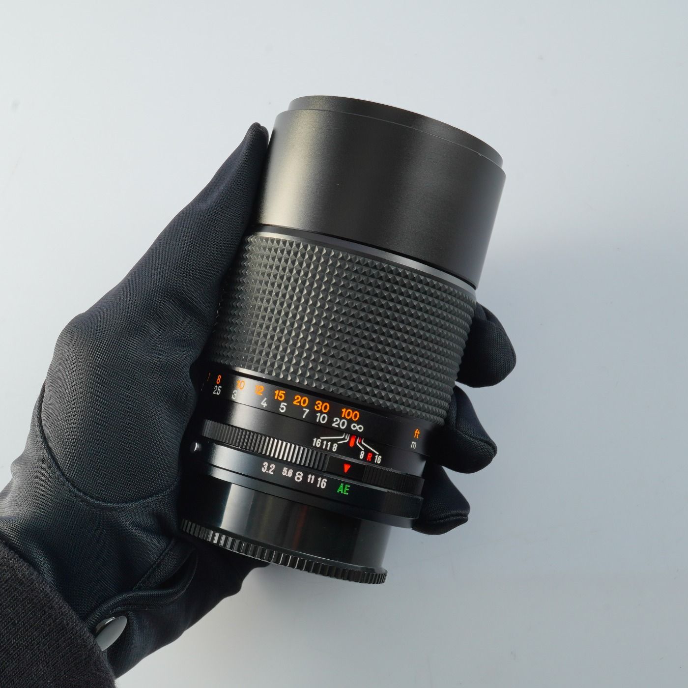 KONICA コニカ HEXANON AR 135mm F2.5 前後キャップ 専用ケース I1