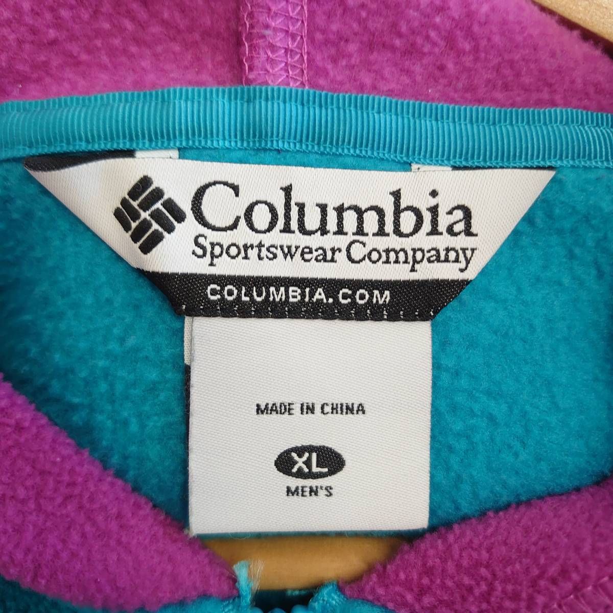 Columbia コロンビア フリースジャケット ポリエステル ジップパーカー メンズ 210PM6659 XL 10103543 - メルカリ