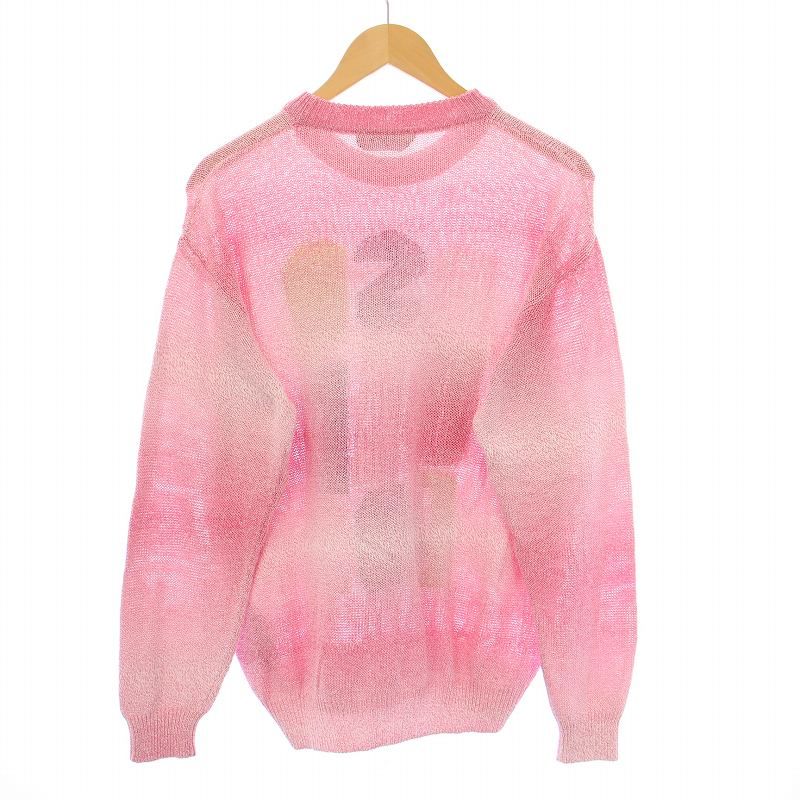 ディースクエアード DSQUARED2 MONOGRAM SWEATER モノグラムセーター 