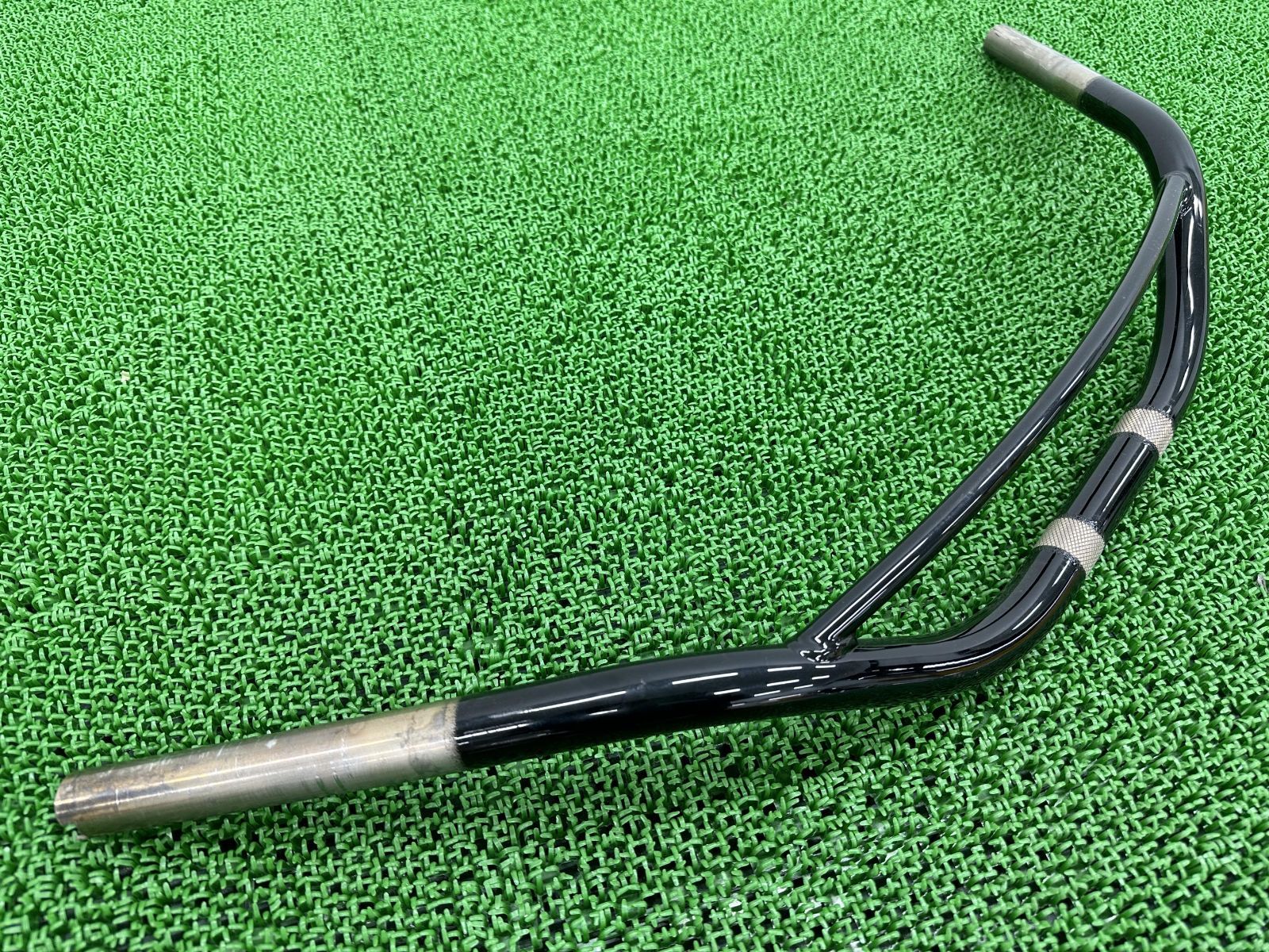 FLS ハンドル ハーレー 純正 中古 バイク 部品 ソフテイルスリム 電子スロットル 1インチノーマルハリウッドハンドル 曲がり無し