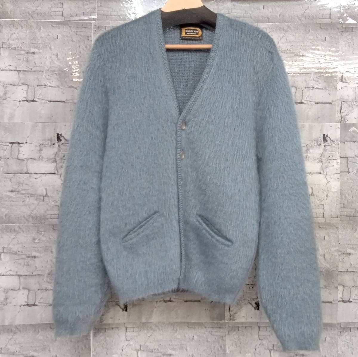 VINTAGE SHAGGY MAN モヘアカーディガン ニット セーター ビンテージ