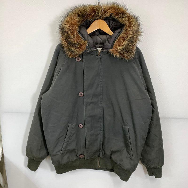 【完売品】ニューヨーク・メッツ ボンバージャケット 中古品】 NEVER SEEN THING ネバーシーンシング N2B型 ファー