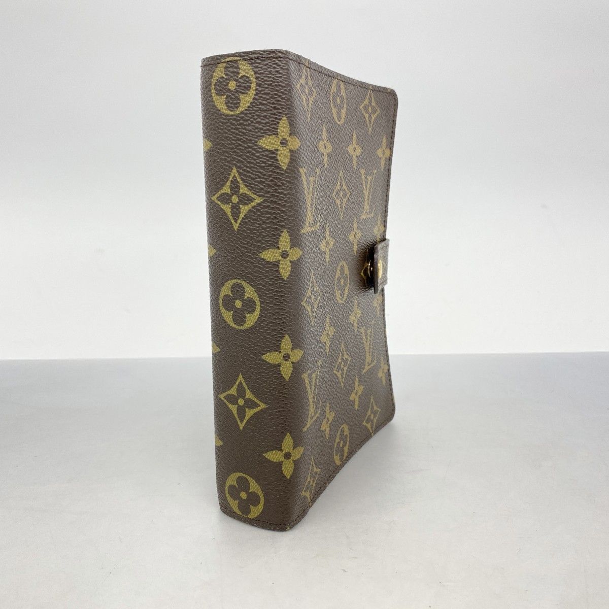 5md3923 ルイヴィトン 手帳カバー モノグラム アジェンダMM R20105 ブラウン メンズ レディース ユニセックス