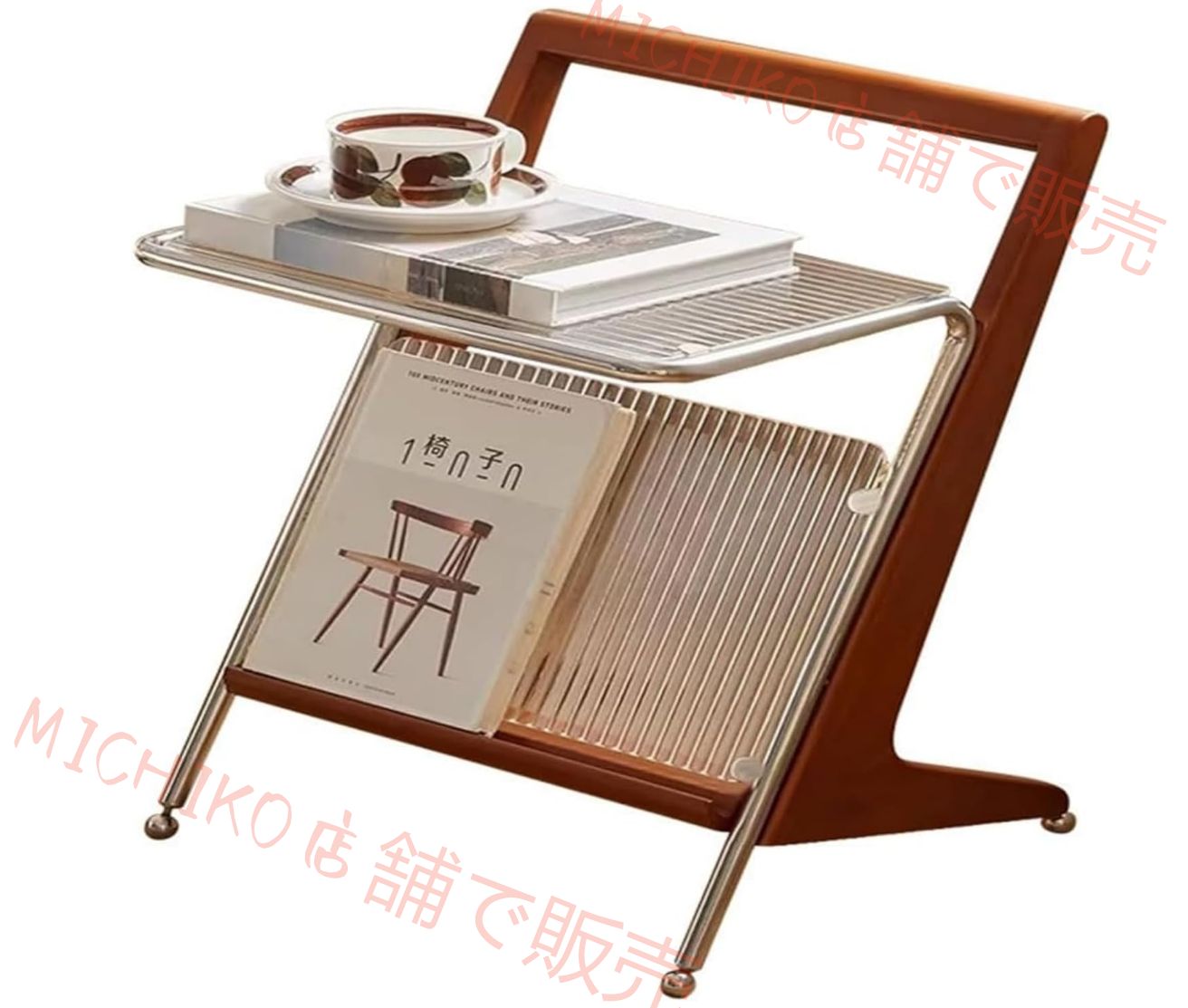 ホワイトラタン♦️強化ガラス ２段テーブル♦️フレンチ シャビー♦️ガーデン用♦️送料込 ホワイトラタン♦️強化ガラス 2段テーブル♦️フレンチ シャビー