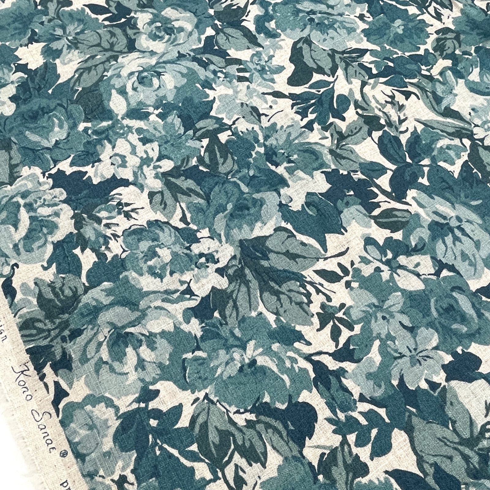 Y-1126 2.5m青 こうの早苗さん YUWA廃番 麻花柄 - メルカリ