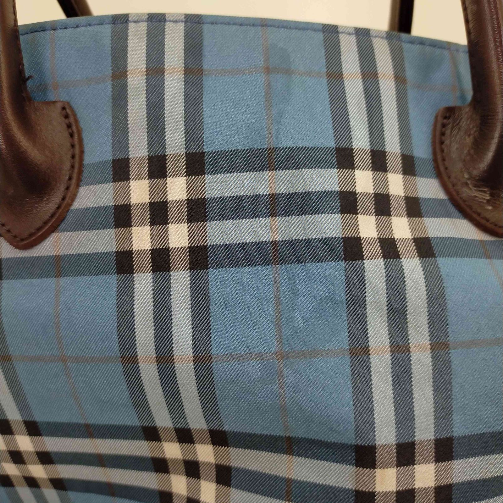 バーバリーブルーレーベル BURBERRY BLUE LABEL 舟形トートバッグ