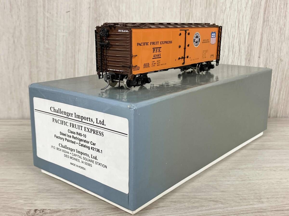 ＨＯゲージ Challenger Imports Ltd PACIFIC FRUIT EXPRESS R-40-10 Ｃｈａｌｌｅｎｇｅｒ Ｉｍｐｏｒｔｓ