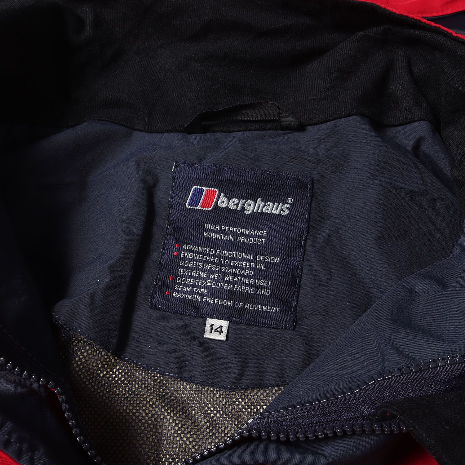 Berghaus バーグハウス ジャケット サイズ:14 00s GORE-TEX ナイロン 