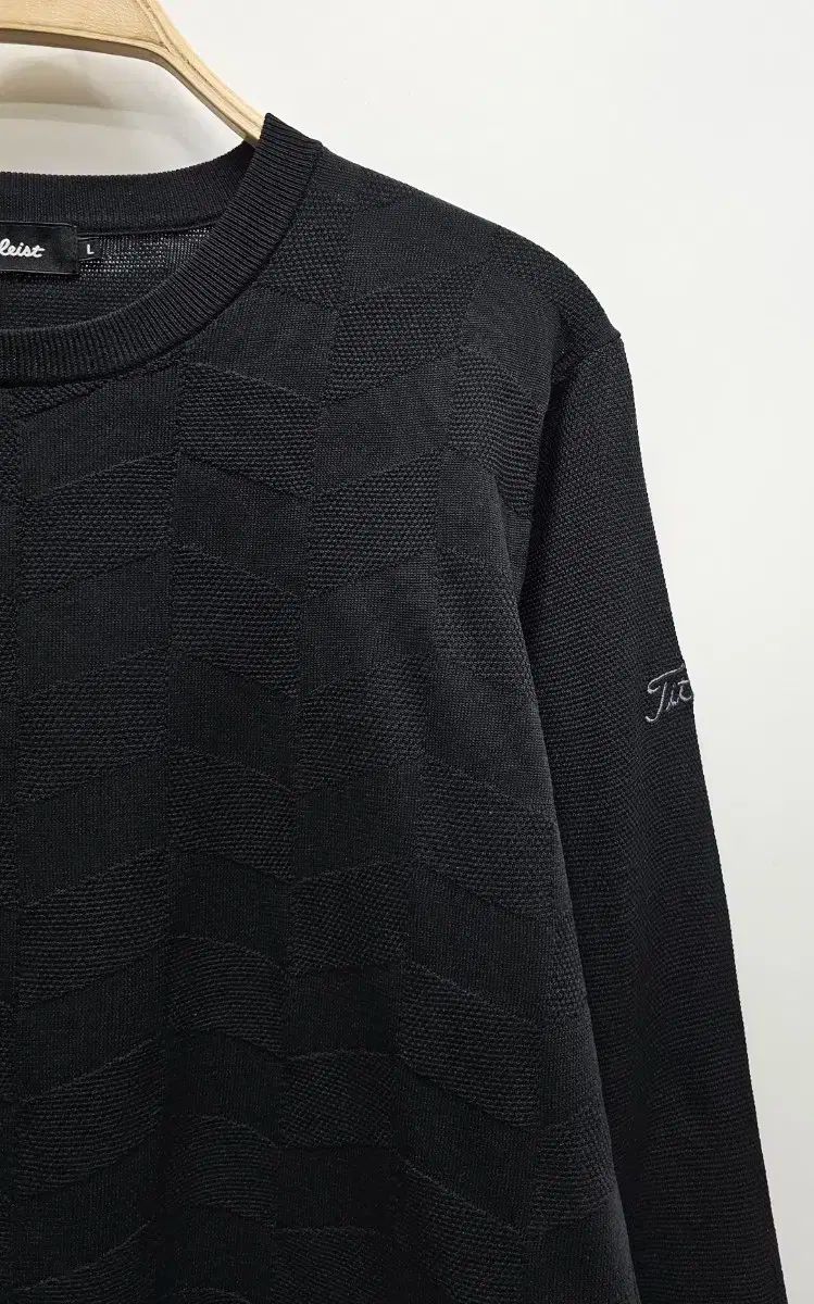 Titleist 黒ニットセーター タイトリスト titleist 防風セーター バイスゴルフ 防風ニットベスト