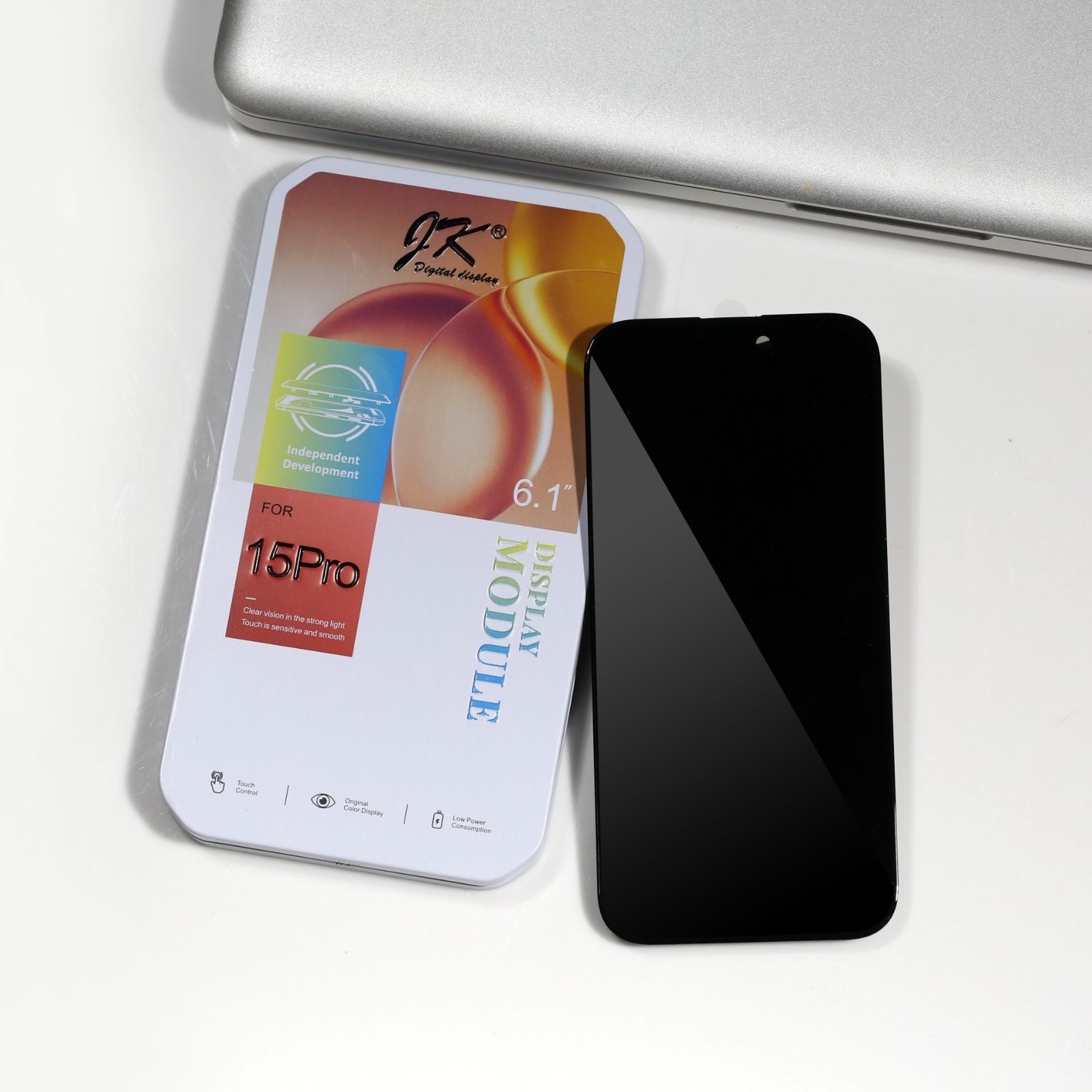 新品】iPhone15Pro 液晶（FHD）フロントパネル 画面修理交換 工具付