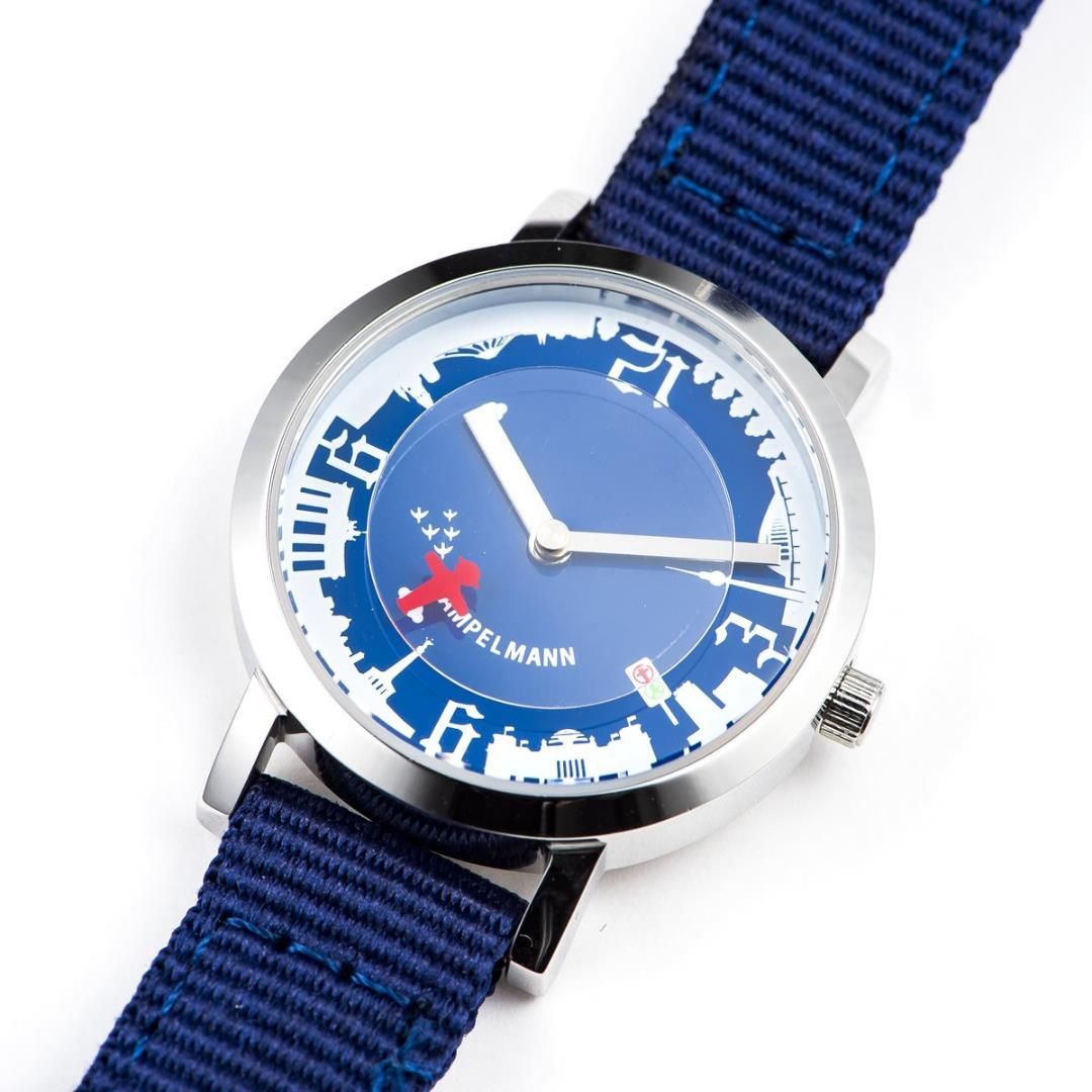 アンペルマン]AMPELMANN レディース 腕時計 (ブルー) plan B プランB メルカリ