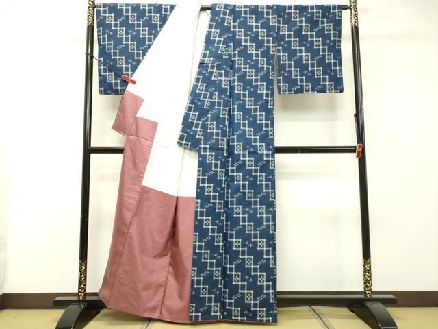 平和屋着物○本場琉球絣 紬 正絹 逸品 DAAR4475tw - メルカリ 