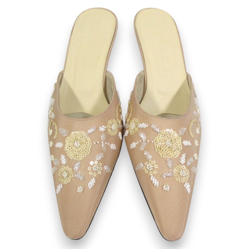 BOTTEGA VENETA(ボッテガヴェネタ) ミュール 36 1/2 レディース - 白