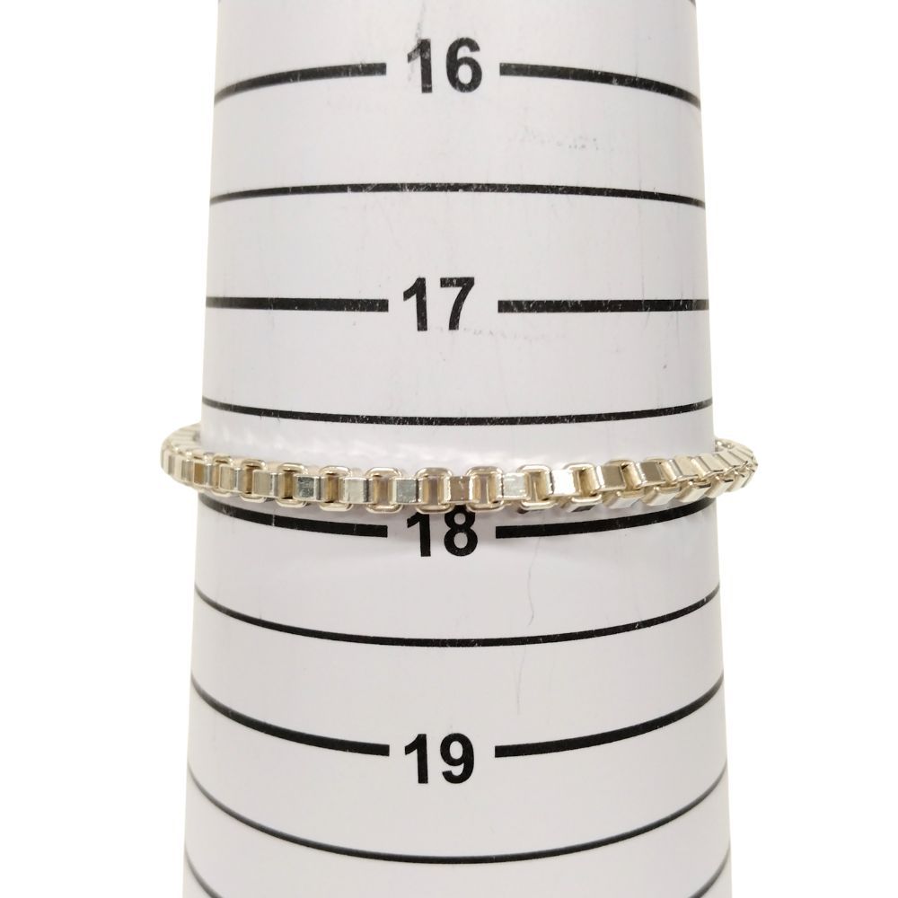 TIFFANY&CO. ティファニー ベネチアン ブレスレット シルバー925 腕