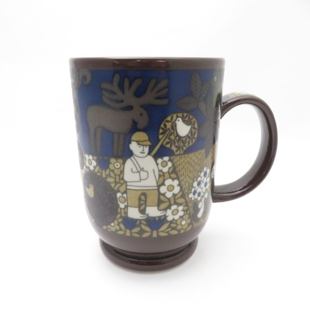 美品 ARABIA アラビア キリンビアマグ 1986年 マグカップ カレワラ