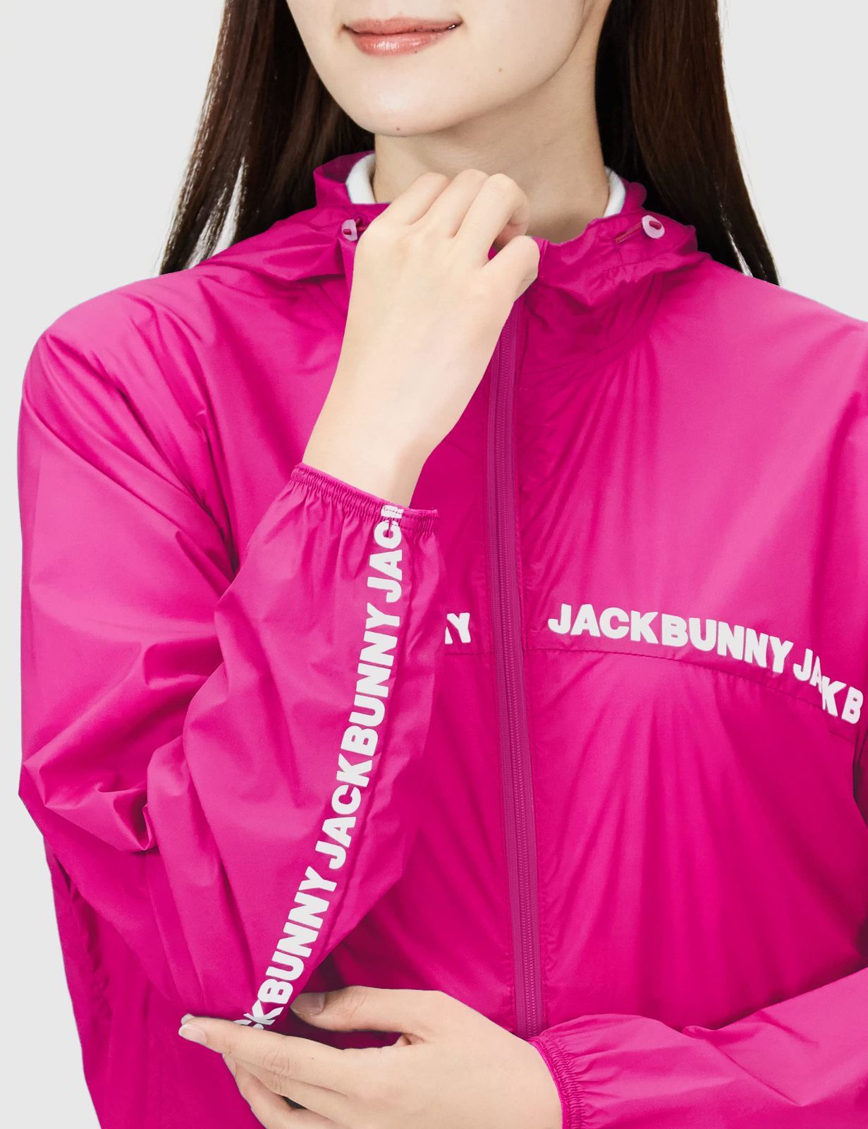 ジャックバニー レディース ブルゾン バリアンテック 263 2220802 090_ピンク 2 L