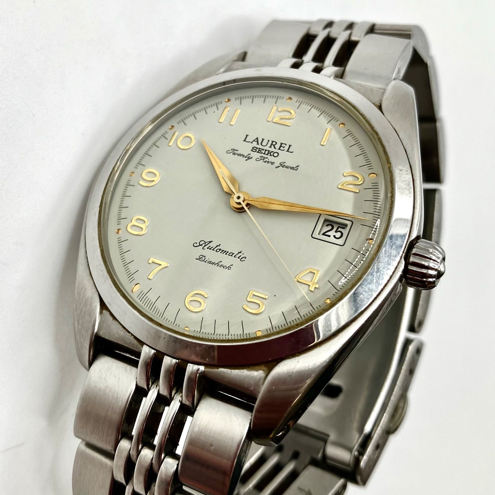 美品お宝】⭐️SEIKO セイコー ローレル 4S15-0020 自動巻き