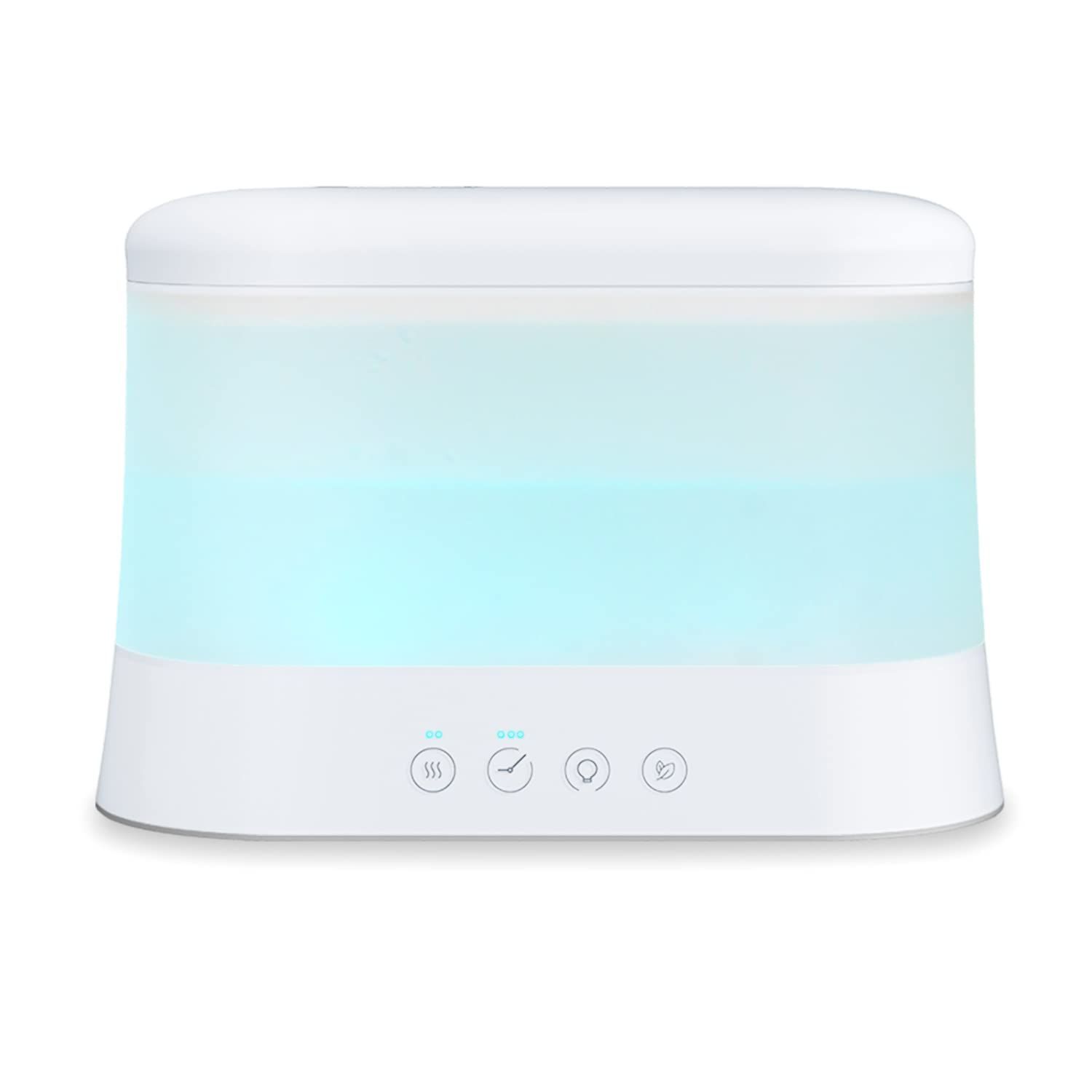 大容量 上から給水 卓上 アロマ 小型1.8L 超音波式 28dB静音 ８色LEDライト タイマー 睡眠モード 加湿器 3段階ミスト量 お手入れ簡単 空焚き防止 6-12畳対応 加湿量最大220ml/h 最大20時間連続運転 CEROBEAR アロマディフュー