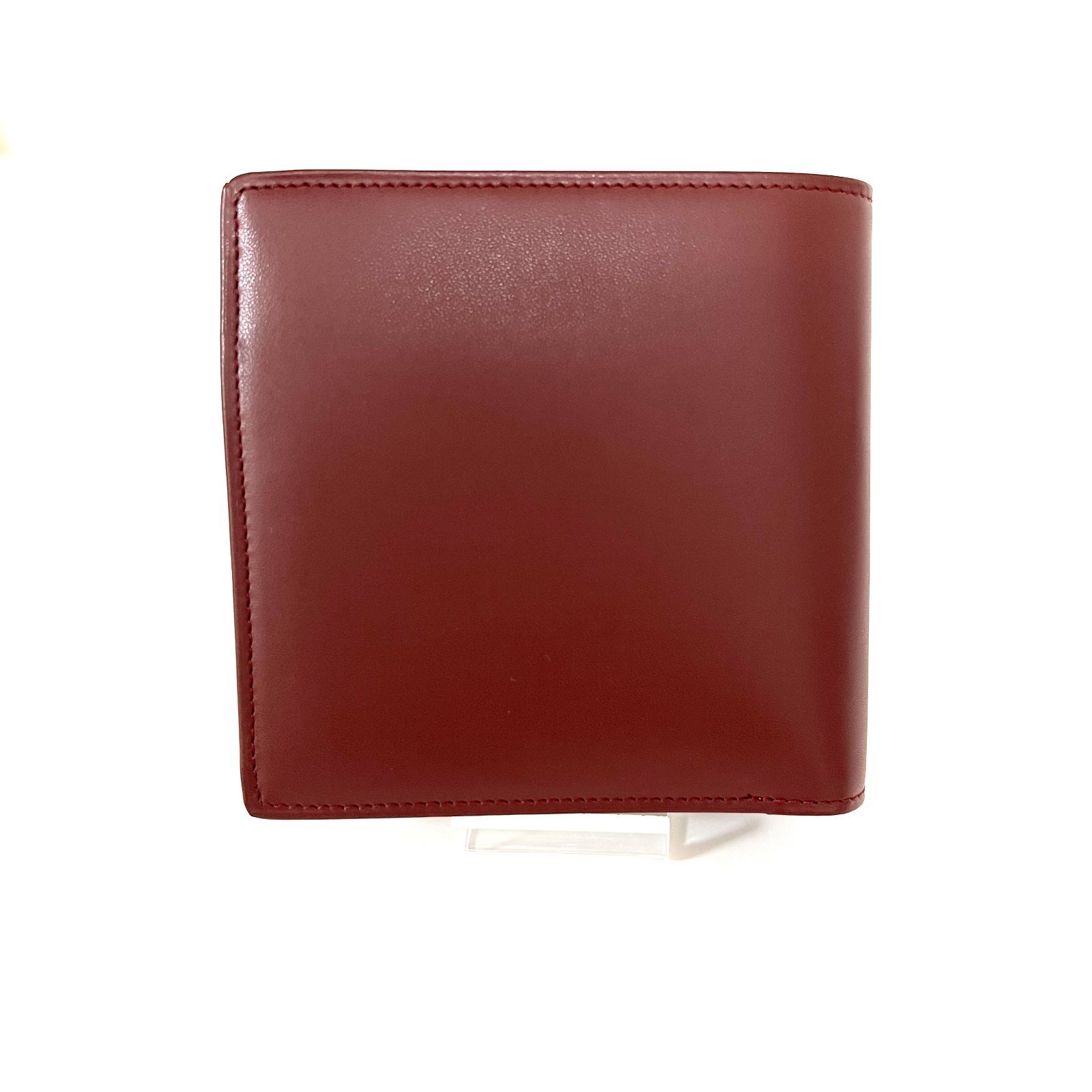 カルティエ マストライン 長財布 札入れ ボルドー 未使用品 カルティエ