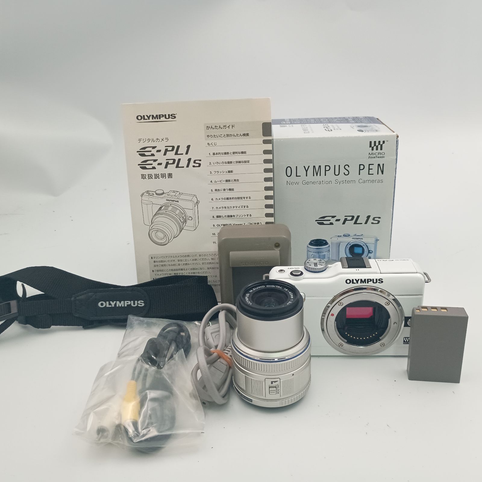 デジタルカメラ OLYMPUS PEN Lite E-PL1s オリンパス、標準キットで総重量454gの「E-PL1s」 - 価格.com