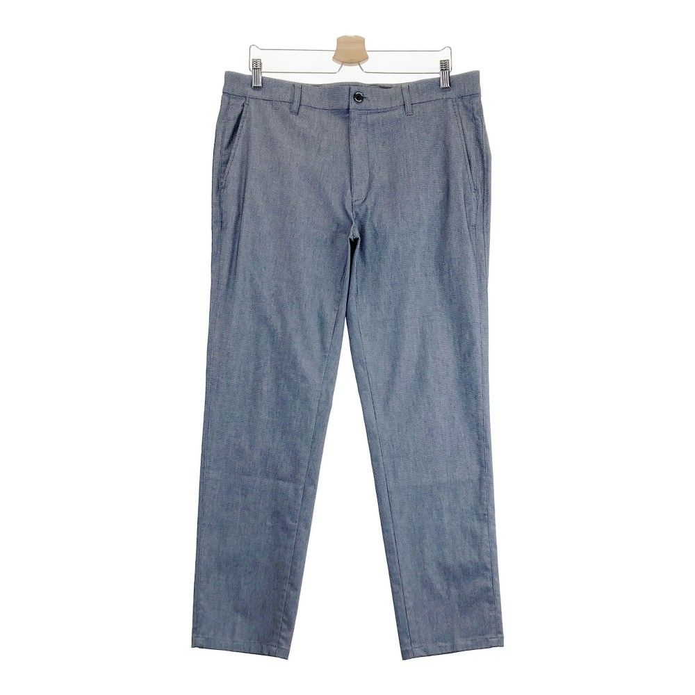 23区GOLF パンツ　大きいサイズ90 ストレッチ　メンズ　ゴルフ 23区GOLF 【美品】23区ゴルフ パンツ ライトブラウン ロゴ刺しゅう