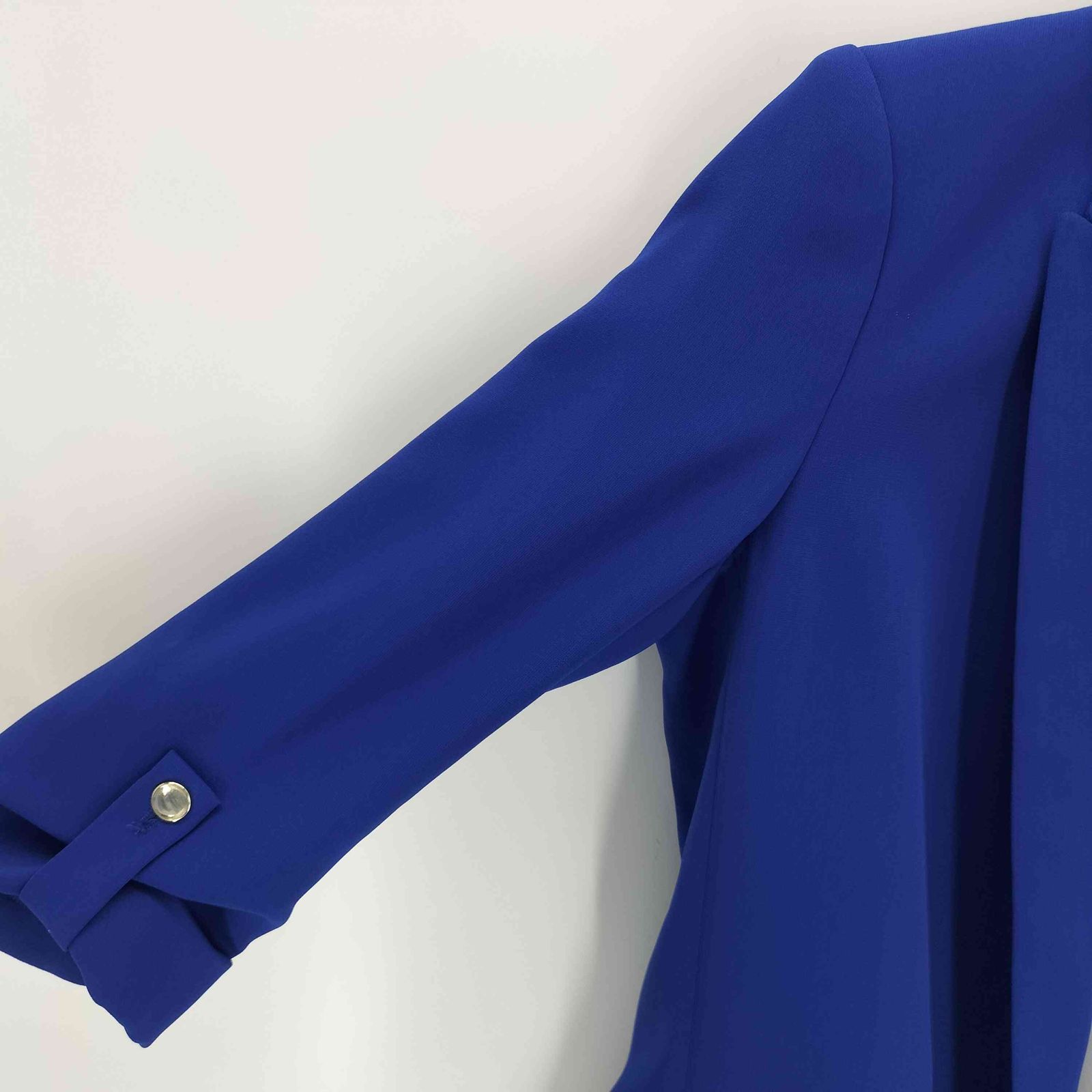 Zara　ロールアップブレザー　ネイビーブルー　S 極美品 ZARA ロールアップスリーブブレザー ネイビー S - メルカリ