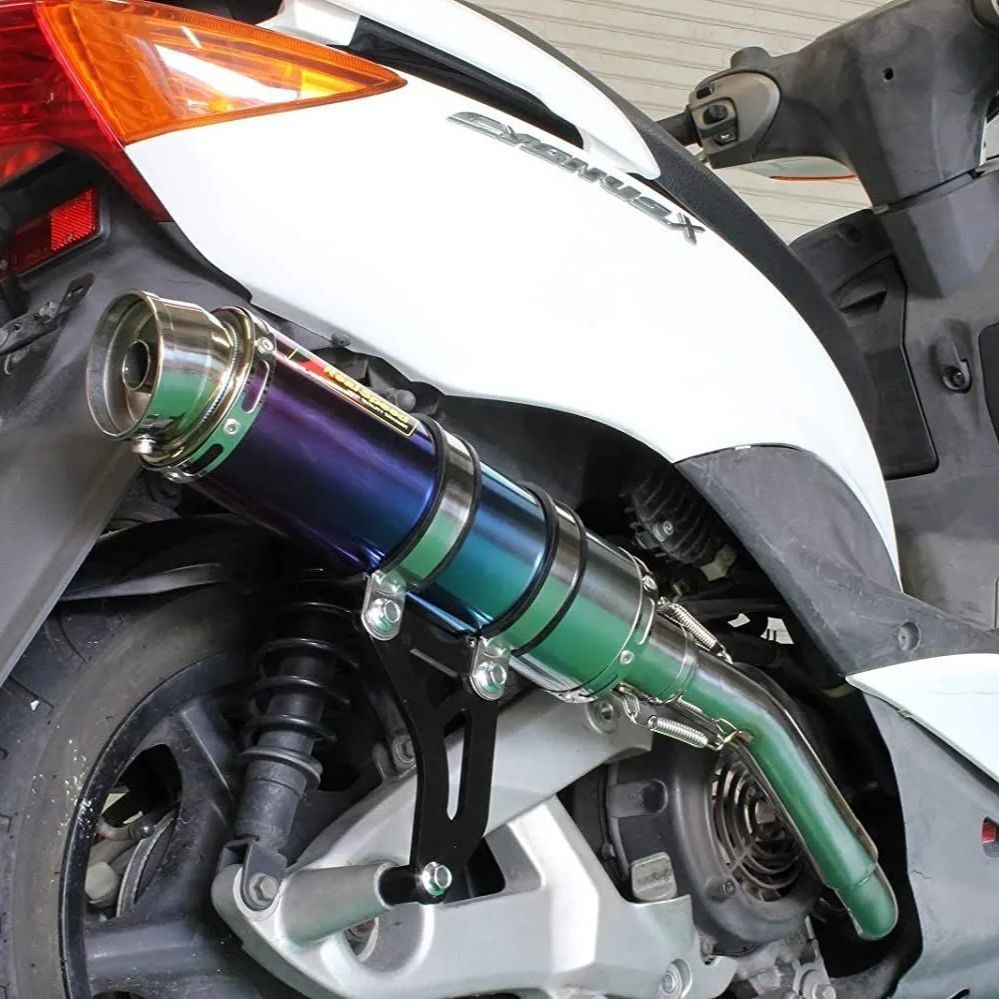 シグナス（SE44J）BEAMS R-EVOチタンマフラー シグナスX125