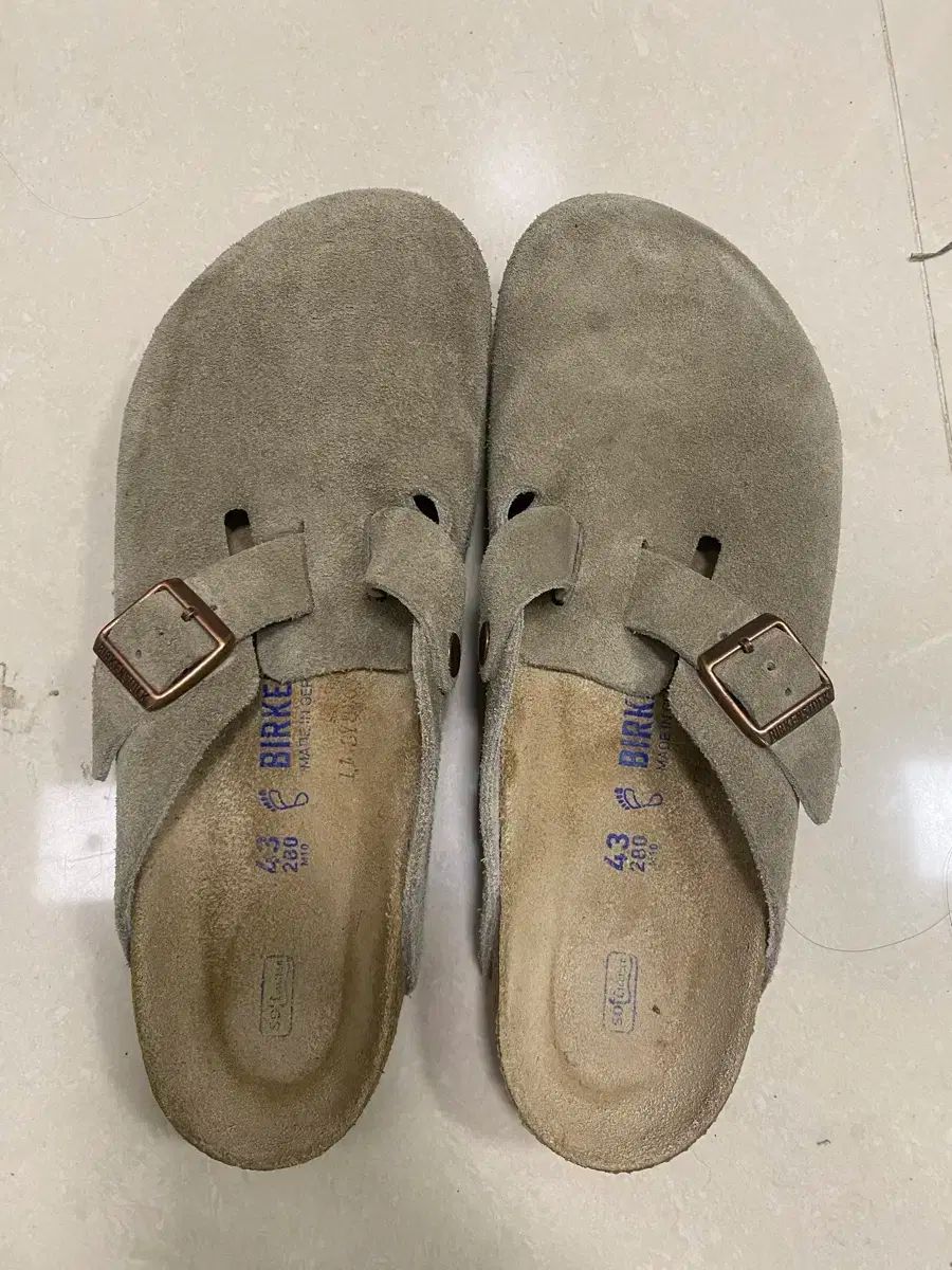 BIRKENSTOCK ビルケン シュトック トープボストン43 ビルケンシュトッ