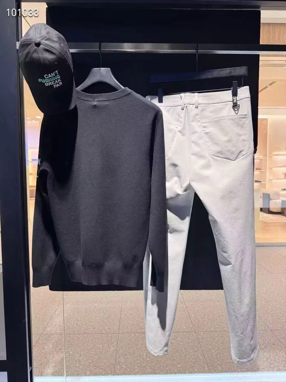 メンズゴルフウェア CREWNECK