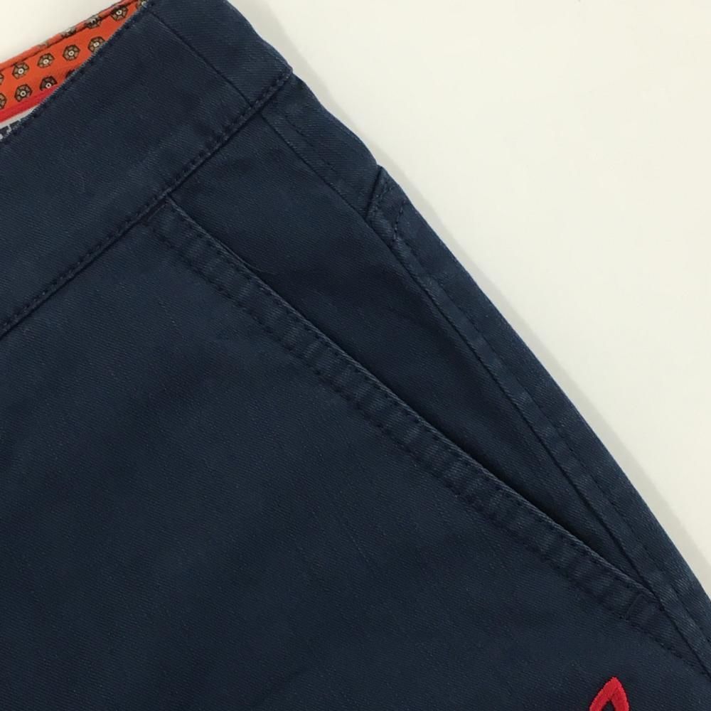 マスターバニー パンツ ネイビー ロゴレッド レディース 1(M) ゴルフ